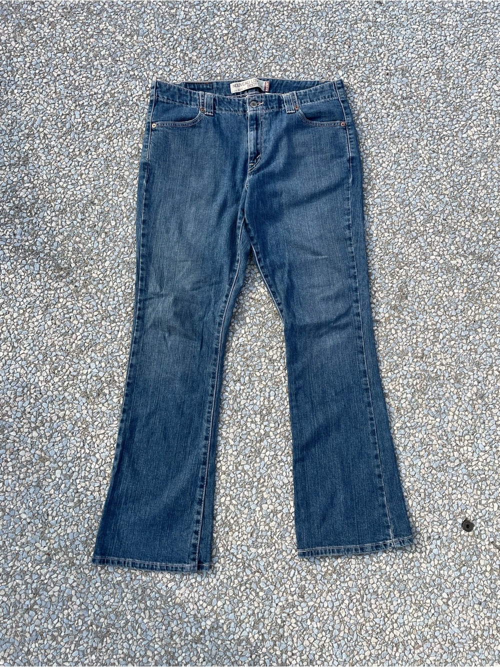 Levi's 525 Blue Nouveau Low Boot Cut Women's Jeans